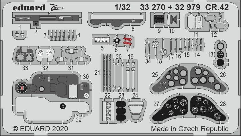 Eduard 33270 CR.42 ICM 1/32
