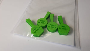 Omask 74807 Bf 109 F-2/F-4 wheel bay plugs (for Eduard) 1/48 – zdjęcie 2