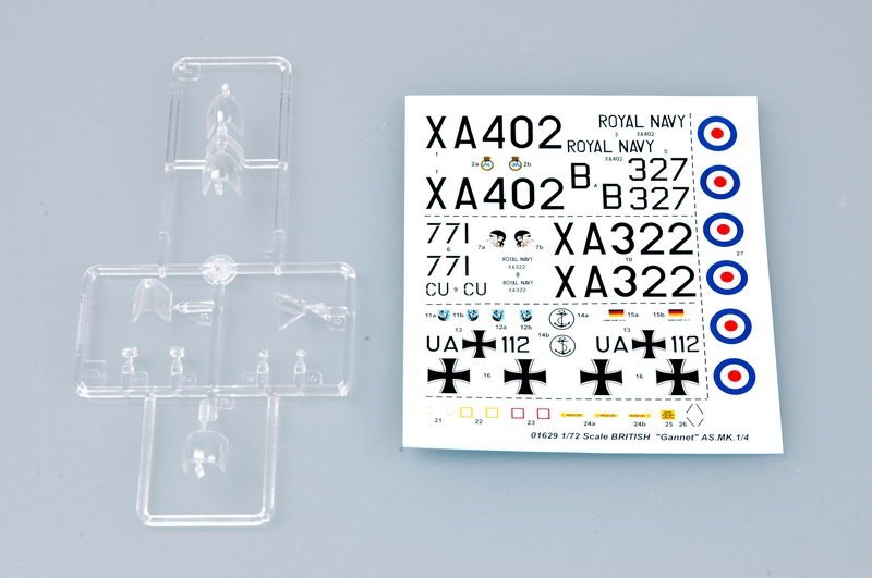 Trumpeter 01629 BRITISH Gannet AS.MK.1/4 1/72 – zdjęcie 6