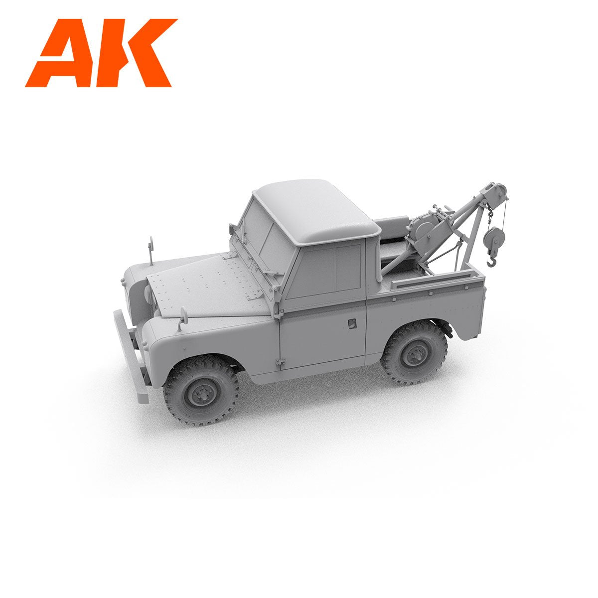 AK Interactive AK35014 LAND ROVER 88 SERIES IIA CRANE-TOW TRUCK 1/35 – immagine 5