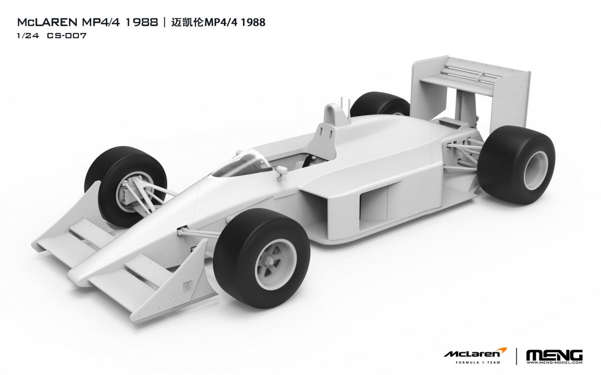 Meng Model CS-007 McLaren MP4/4 1988 1/24 – immagine 9
