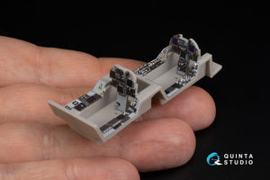 Quinta Studio QD48346 FA-18D early 3D-Printed &amp;amp; colored Interior on decal paper (Hasegawa) 1/48 – image 7