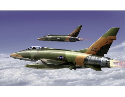 Trumpeter 01650 F-100F Super Sabre (1/72) 