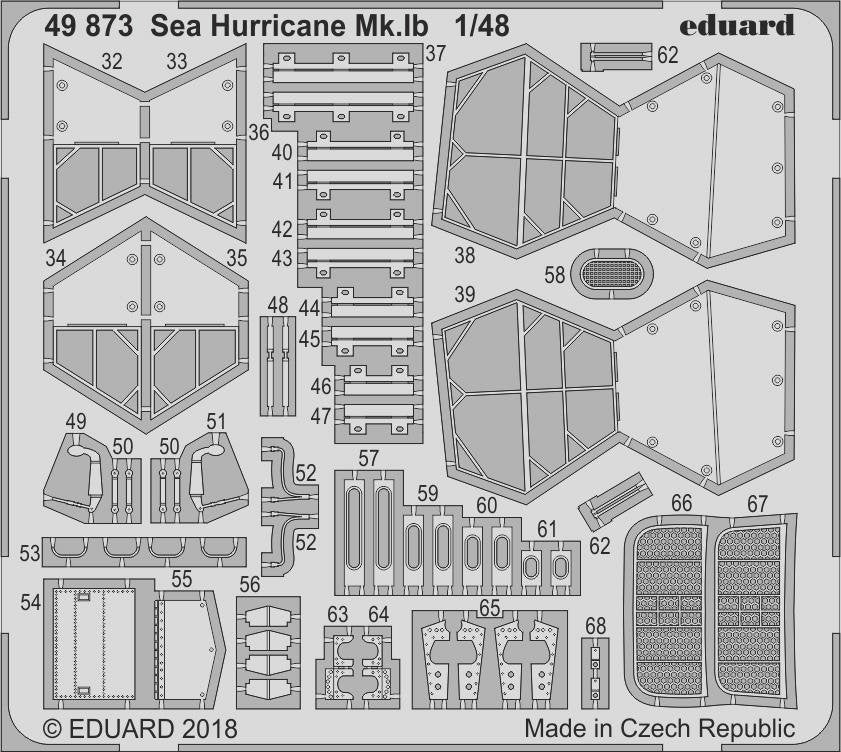 Eduard 49873 Sea Hurricane Mk. Ib AIRFIX 1/48 – zdjęcie 2