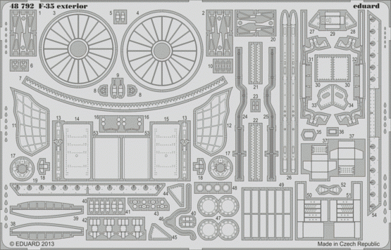 Eduard BIG49230 F-35B KITTY HAWK 1/48 – zdjęcie 7