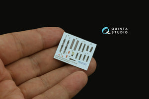 Quinta Studio QD48479 F-35A 3D-Printed &amp;amp; coloured Interior on decal paper (Kitty Hawk/Zimi Model) 1/48 – zdjęcie 8