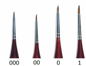 Italeri 52251 Sable Hair Pędzel z włosia 000