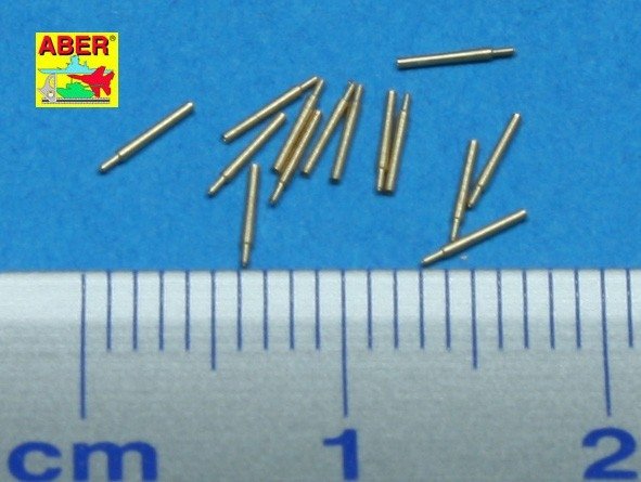 Aber 1/700L-29 Set of 14 pcs 152mm (6in) L50 Vickers Mk.M type 41 barrels for Kongo, Haruna, Hiei, Kirishima, Fuso, Yamashiro 1/700 – zdjęcie 2