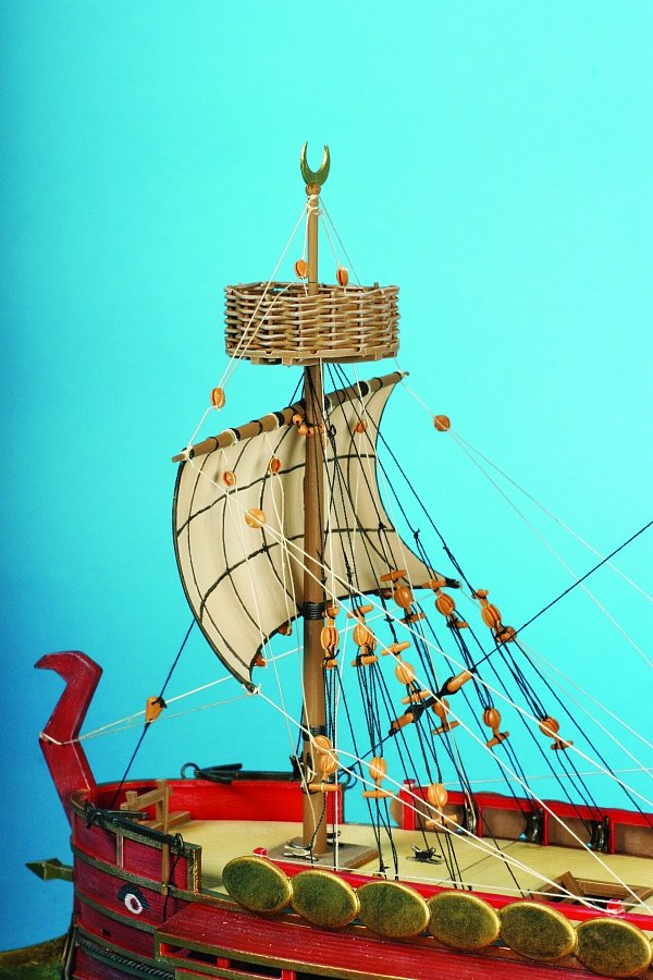 Zvezda 9030 Carthagenian Warship 1/72 – zdjęcie 5