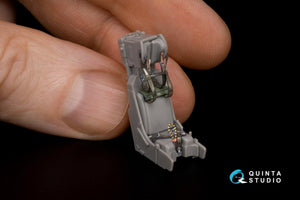 Quinta Studio QD48303 Harrier Gr.1/Gr.3 Early 3D-Printed &amp;amp; colored Interior on decal paper (Kinetic) 1/48 – image 12