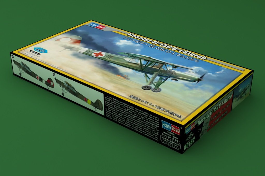Hobby Boss 80182 German Fi-156 D-1 &amp;quot;White Stork&amp;quot; ambulance 1/35 – image 2