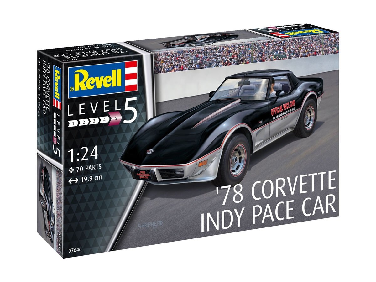 Revell 67646 78 Corvette Indy Pace Car - Maquette au 1/24 