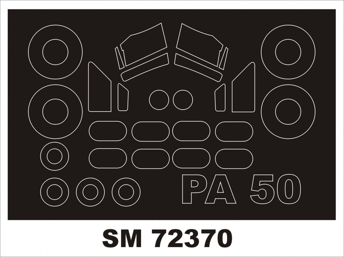 Montex SM72370 PERCIVAL P-50 for VALOM 1/72