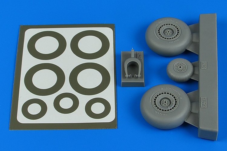 Aires 4806 Do 217N wheels &amp;amp; paint masks - late B 1/48 ICM