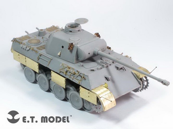 E.T. Model E35-124 WWII German Panther D Basic (For DRAGON Smart Kit) 1/35 – Bild 2