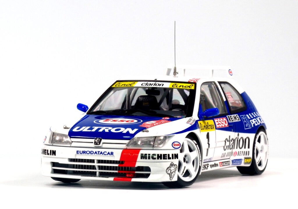 NuNu PN24009 Peugeot 306 MAXi ’96 MONTE CARLO RALLY 1/24 – zdjęcie 10