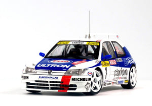 NuNu PN24009 Peugeot 306 MAXi ’96 MONTE CARLO RALLY 1/24 – zdjęcie 10