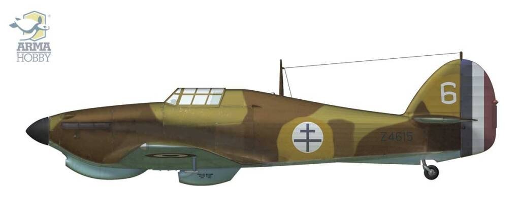 Arma Hobby 70026 Hurricane Mk.I trop Western 1/72 – zdjęcie 6