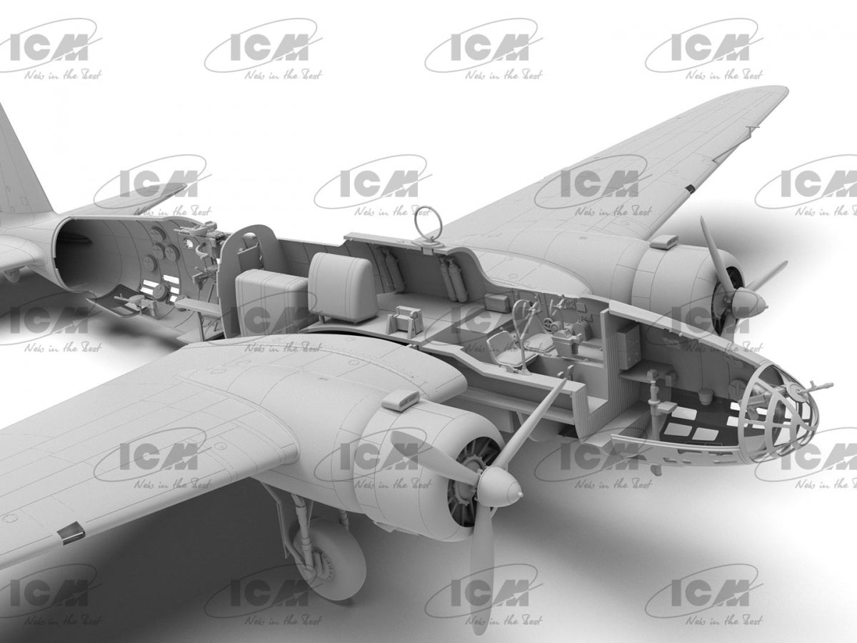 ICM 48195 Ki-21-Ib &amp;quot;Sally&amp;quot;, Japanese Heavy Bomber 1/48 – image 9