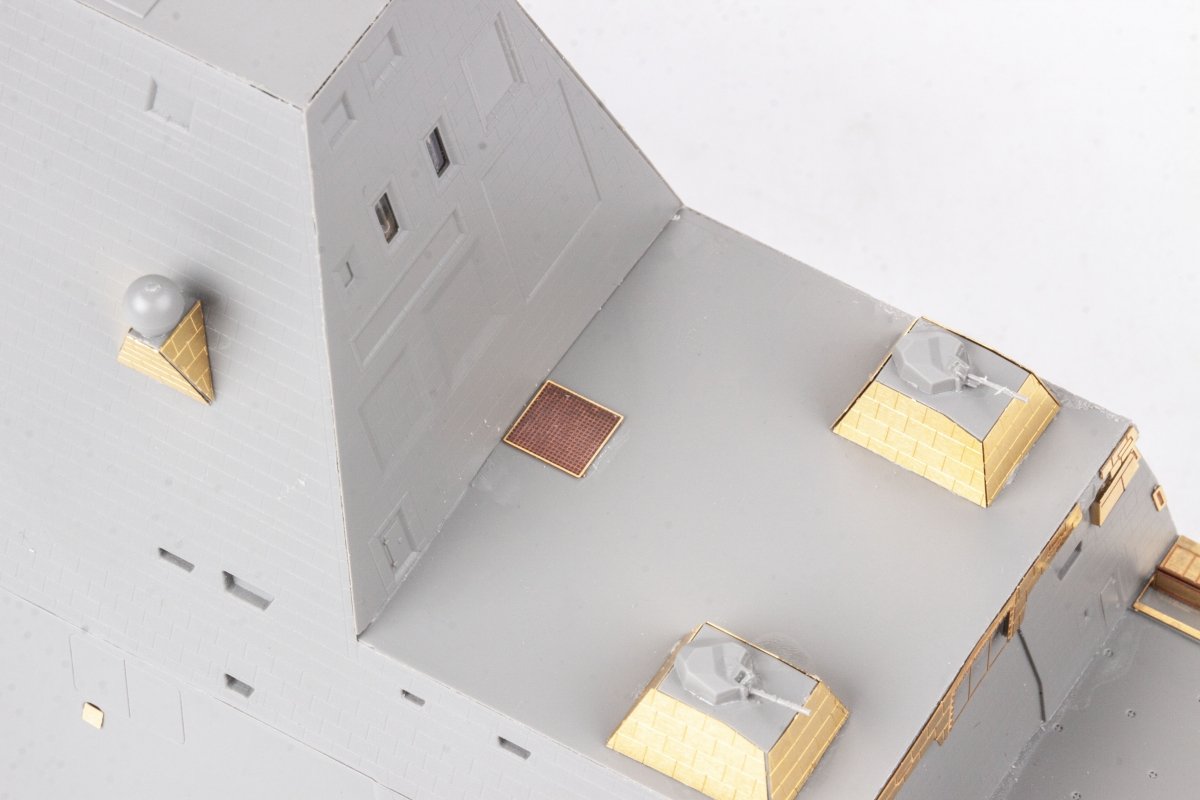 Eduard 53288 USS DDG-1000 Zumwalt SNOWMAN MODELS, TAKOM 1/350 – zdjęcie 6