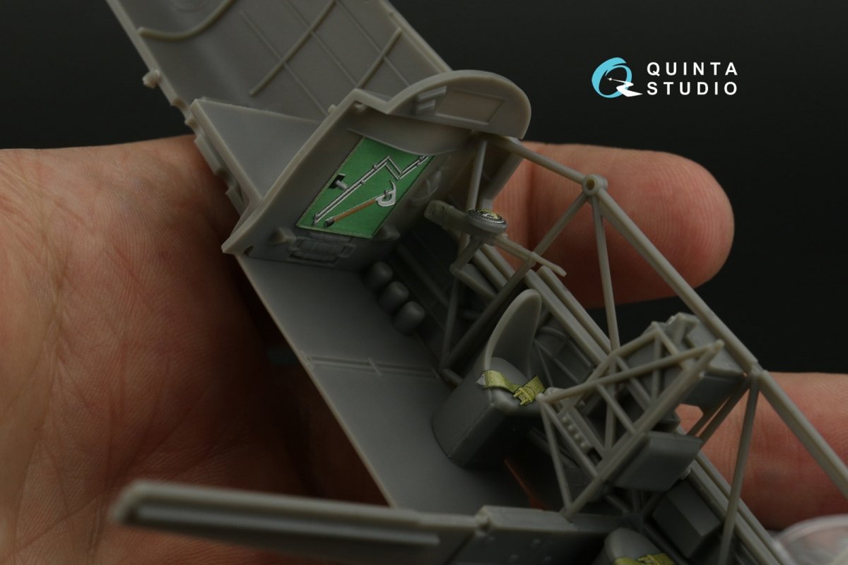Quinta Studio QD48333 Avro Anson Mk.I 3D-Printed &amp;amp; coloured Interior on decal paper (Airfix) 1/48 – zdjęcie 11