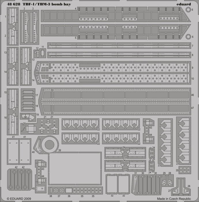 Eduard BIG4935 TBM-3 1/48 HOBBY BOSS 1/48 – image 4