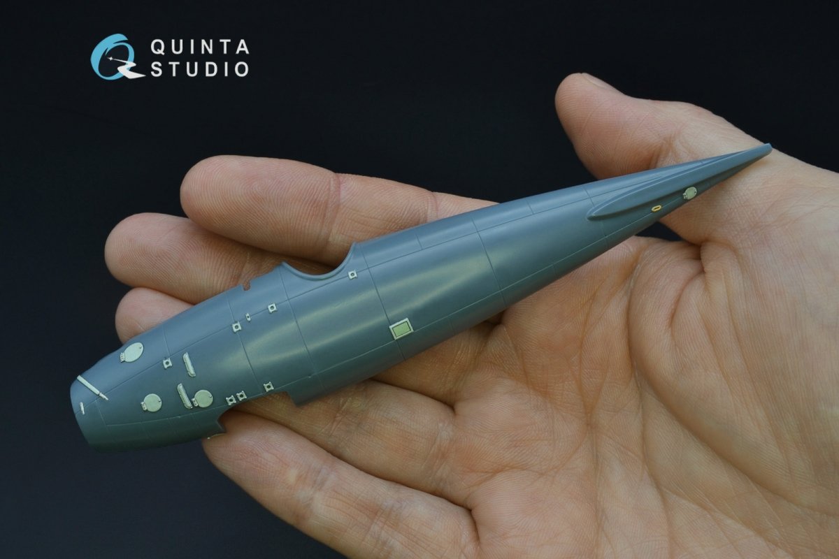 Quinta Studio QD48193 Albatros D.V 3D-Printed &amp;amp; coloured Interior on decal paper (Eduard) 1/48 – zdjęcie 6