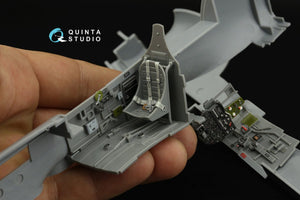 Quinta Studio QD32137 P-40E/K 3D-Printed &amp;amp; coloured Interior on decal paper (Hasegawa) 1/32 – zdjęcie 9