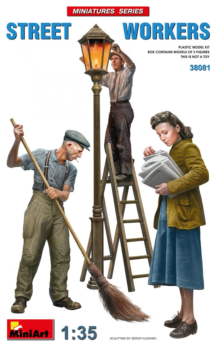 MiniArt 38081 STREET WORKERS 1/35