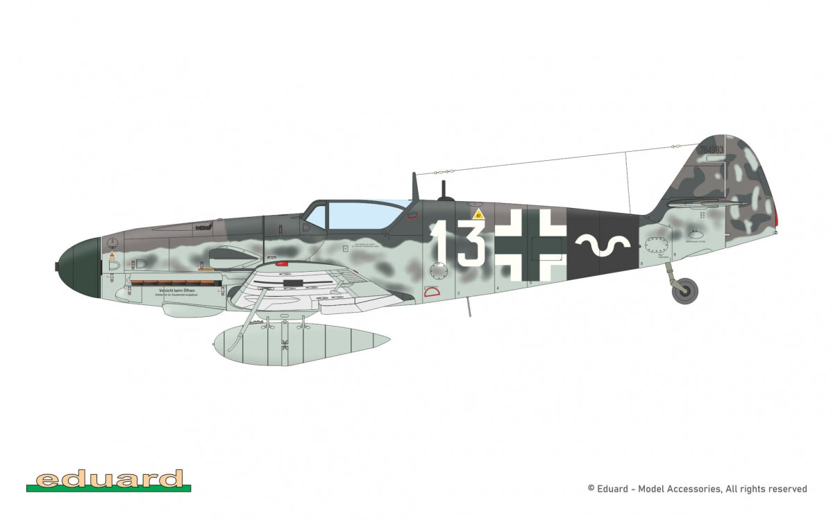 Eduard 2150 Gustav Pt.3 Dual Combo - Bf 109G-6/AS And Bf 109G-14/AS - The Limited Edition 1/72 – image 10