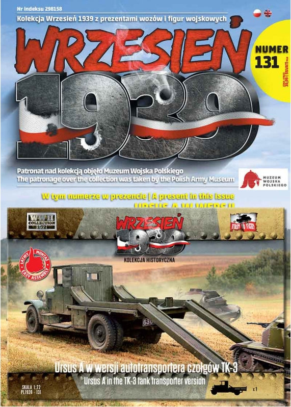 First to Fight PL131 Ursus A w Wersji Autotransportera Czołgów TK-3 1/72