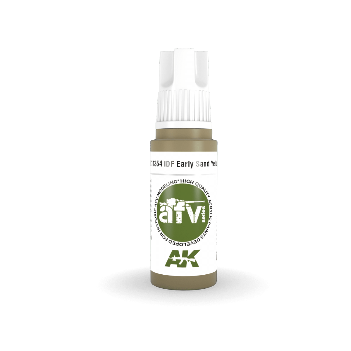 AK Interactive AK11354 IDF Early Sand Yellow 17ml – image 2