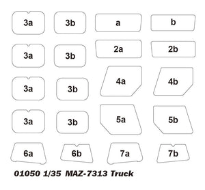 Trumpeter 01056 MAZ-7410 Tractor W/CHMZAP-5247G 1/35 – zdjęcie 2