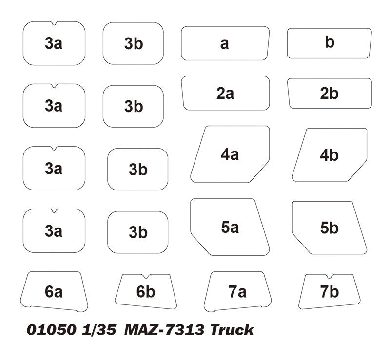 Trumpeter 01056 MAZ-7410 Tractor W/CHMZAP-5247G 1/35 – zdjęcie 2