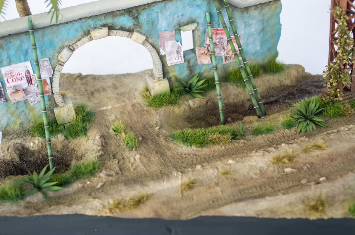 RT-Diorama 35298 Diorama-Base: Vietnam road 1/35 – zdjęcie 5