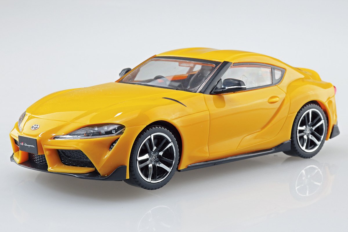 Aoshima 05888 Toyota GR Supra (Lightning Yellow) 1/32 – zdjęcie 2