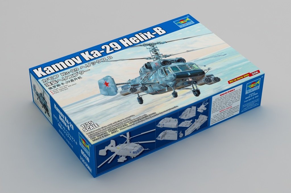 Trumpeter 05110 Kamov Ka-29 Helix-B 1/35 – zdjęcie 2