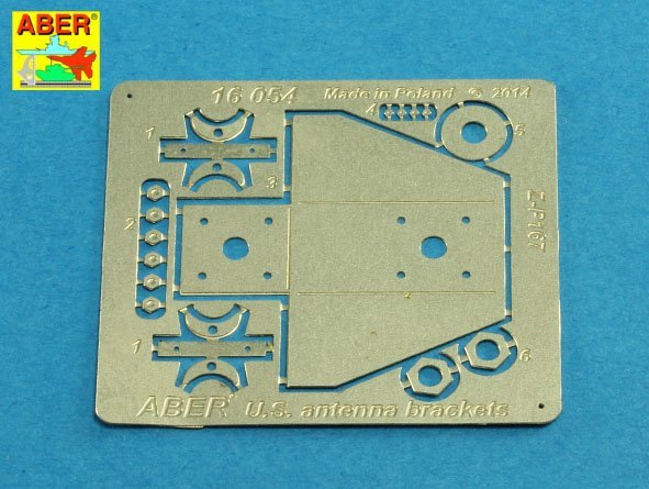 Aber 16054 US Army MP-48 antenna base could be usen to RC models 1/16 – zdjęcie 3