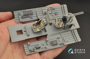 Quinta Studio QD35054 Ju 87G 3D-Printed &amp;amp; coloured Interior on decal paper ( Border Model ) 1/35 – zdjęcie 3