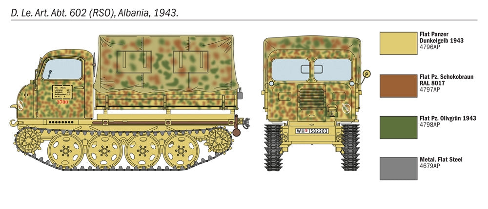 Italeri 6549 STEYR RSO/01 with GERMAN SOLDIERS 1/35 – image 14
