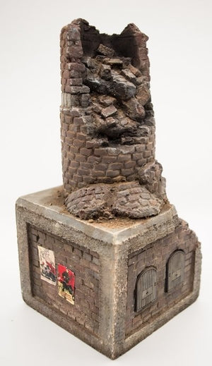 RT-Diorama 35300 Ruined Factory chimney 1/35 – zdjęcie 6