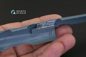 Quinta Studio QD48129 MiG-21PFM (gray color panels) 3D-Printed &amp;amp; colored Interior on decal paper (for Eduard kit) 1/48 – image 5