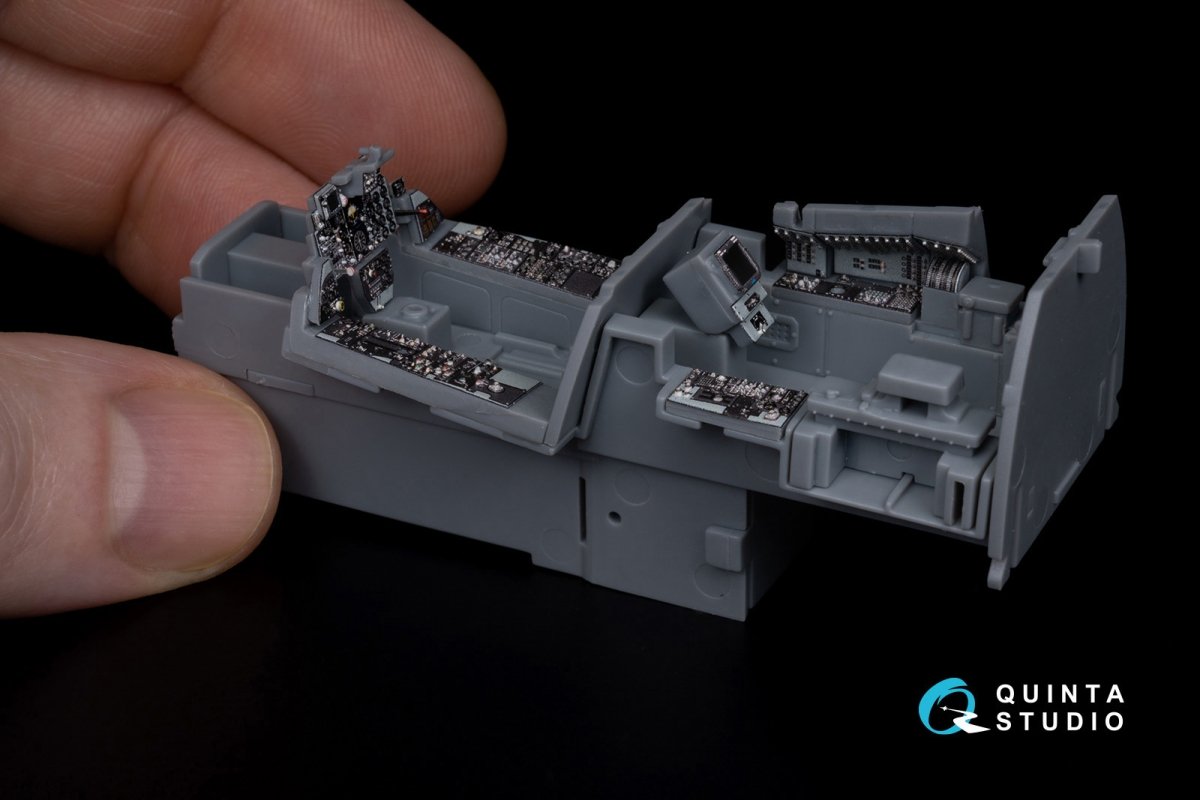Quinta Studio QD48245 F-4EJ Kai 3D-Printed &amp;amp; coloured Interior on decal paper (ZM SWS) 1/48 – zdjęcie 2