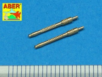 Aber A48 006 Set of 2 barrels for German 13mm aircraft machine guns MG 131 (middle type) 1/48 – zdjęcie 3