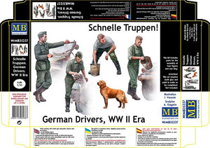 Master Box 35237 Schnelle Truppen - German WWII Drivers 1/35 – immagine 4