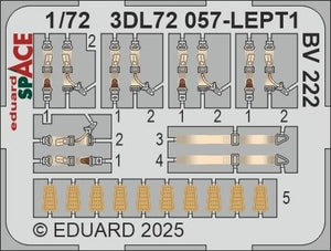 Eduard 3DL72057 BV 222 SPACE Revell 1/72 – zdjęcie 4