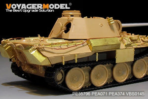 Voyager Model PEA374 WWII German Panther A/D Schurzen For TAMIYA 1/35 – zdjęcie 3