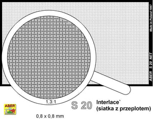 Aber S-20 Net with interlaced mesh 0,8 x 0,8 mm – zdjęcie 2