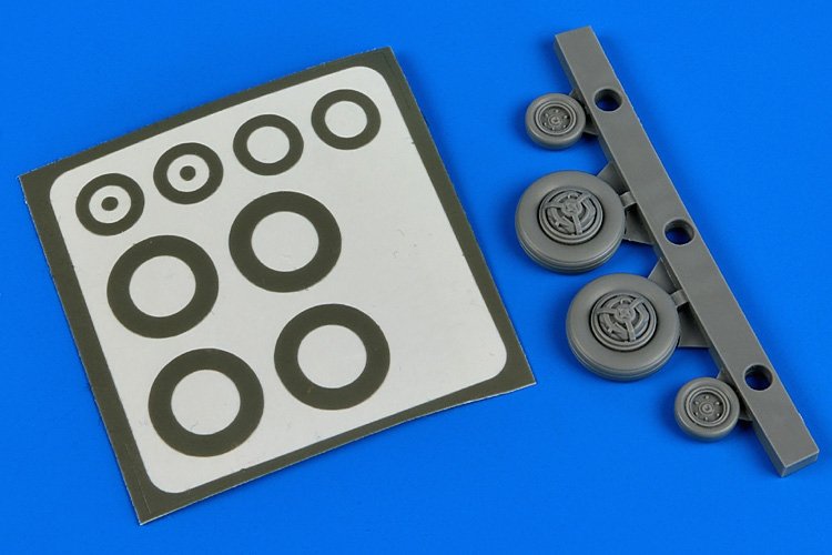 Aires 7304 F-100 Super Saber wheels paint masks 1/72 Other
