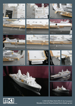 MK1 Design MS-35039 LPD-21 New York Detail-UP 1/350 – zdjęcie 6